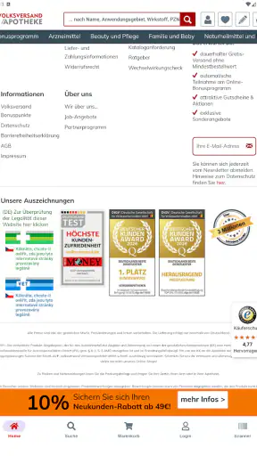 Volksversand Versandapotheke screenshot 11