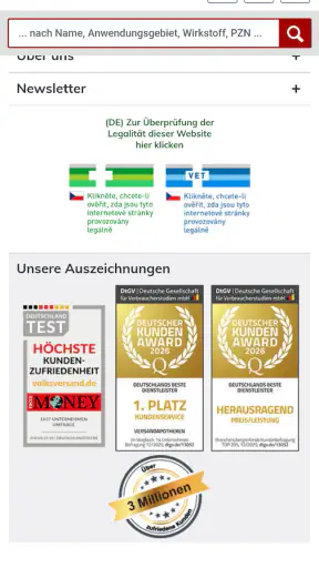 Volksversand Versandapotheke screenshot 6