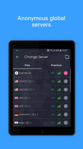 VPN Proxy Speed - Super VPN screenshot 10