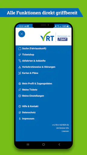 VRT mobil screenshot 3