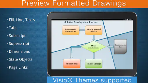 VSD Viewer for Visio Drawings screenshot 7