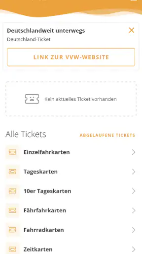 VVW Fahrpläne & Tickets screenshot 7
