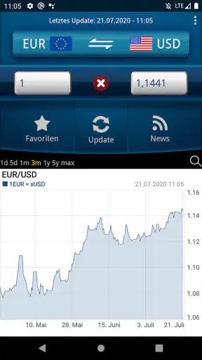 Währungsrechner Easy Currency+ screenshot 1