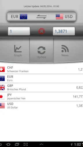 Währungsrechner Easy Currency+ screenshot 11