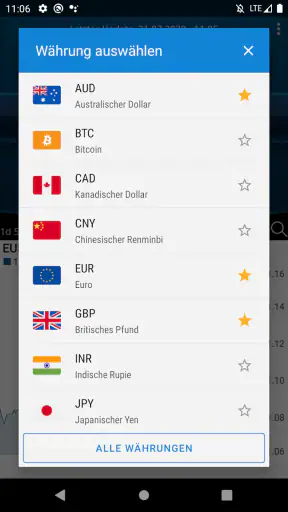 Währungsrechner Easy Currency+ screenshot 2