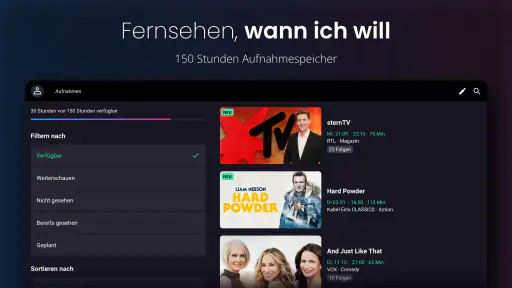 waipu.tv – Live TV-Streaming screenshot 10