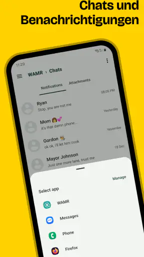 WAMR: gelöschte Nachrichten screenshot 2