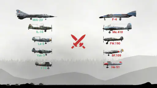 Warplane Inc: WW2 Flugzeug PvP screenshot 9