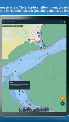Wasserkarte Live - Routen, AIS screenshot 12