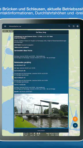 Wasserkarte Live - Routen, AIS screenshot 8