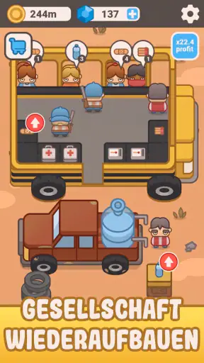 Wasteland Trade: Idle Zombie screenshot 7