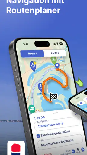 Waterkaarten: Boot Navigation screenshot 1