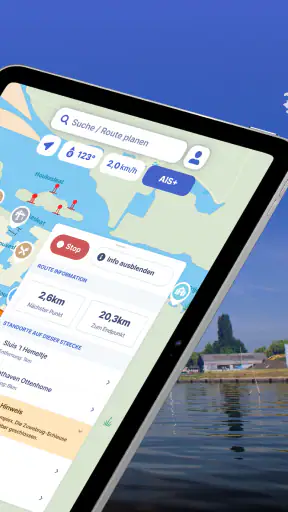 Waterkaarten: Boot Navigation screenshot 10