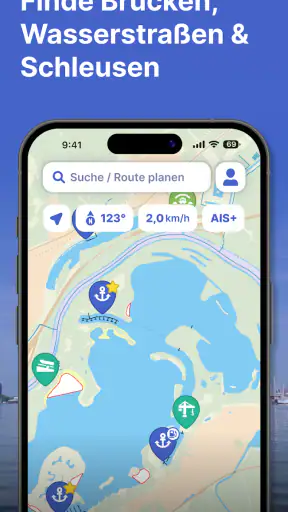 Waterkaarten: Boot Navigation screenshot 5