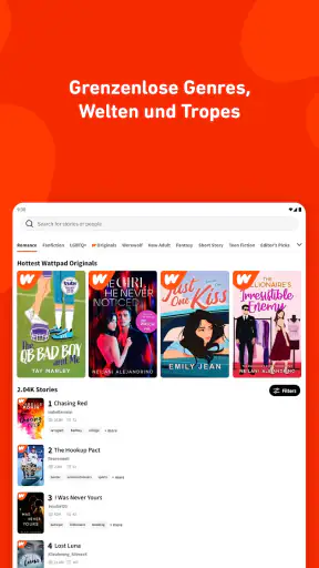 Wattpad - Wo Geschichten leben screenshot 9