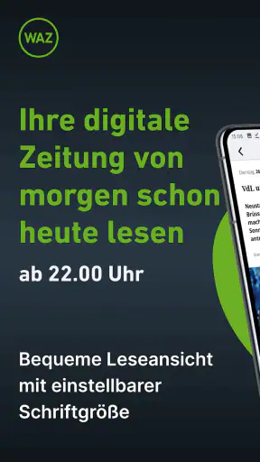 WAZ E-Paper screenshot 1