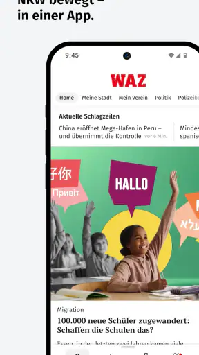 WAZ News screenshot 1