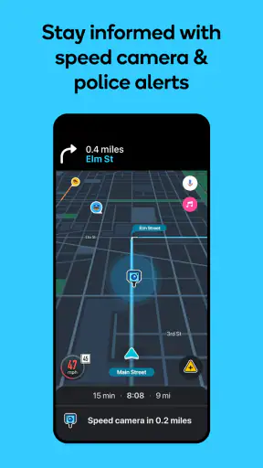 Waze Navigation und Verkehr screenshot