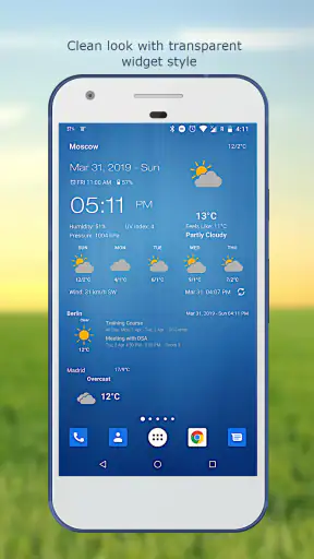 Weather & Clock Widget Plus screenshot 3