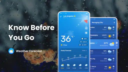 Wettervorhersage: Live Alerts screenshot 1