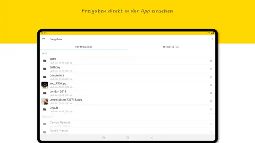 WEB.DE Online-Speicher screenshot 12