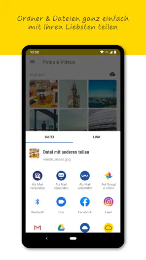 WEB.DE Online-Speicher screenshot 5