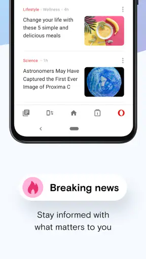 Webbrowser Opera Mini Beta screenshot 7