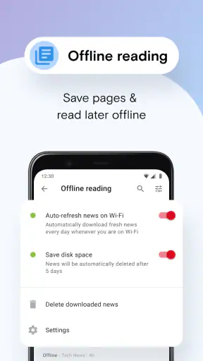 Webbrowser Opera Mini Beta screenshot 8