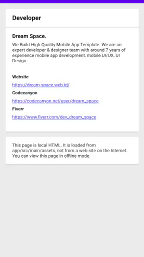 WebView Android App screenshot 4