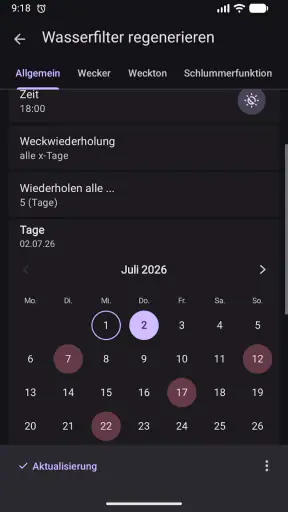 Wecker PRO screenshot 2