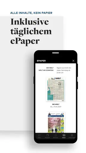 WELT Edition: Digitale Zeitung screenshot 7