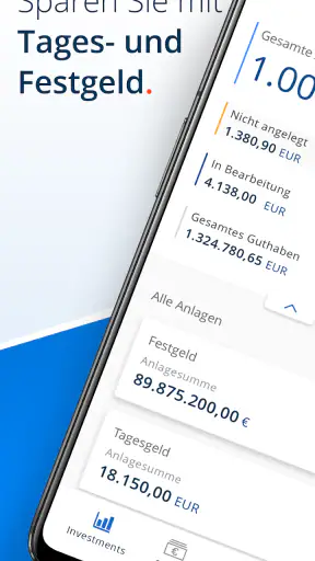 Raisin: Fest-, Tagesgeld, ETFs screenshot 2