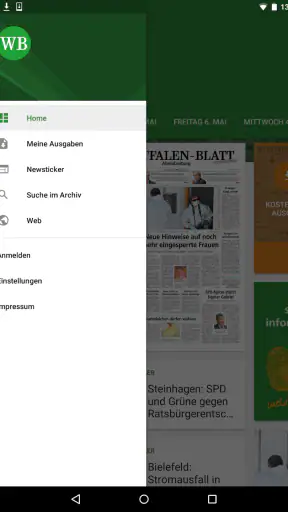 Westfalen-Blatt screenshot 8