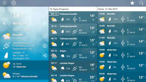 Wetter Deutschland XL PRO screenshot 11