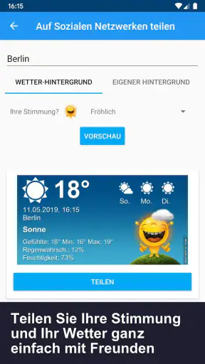 Wetter Deutschland XL PRO screenshot 7