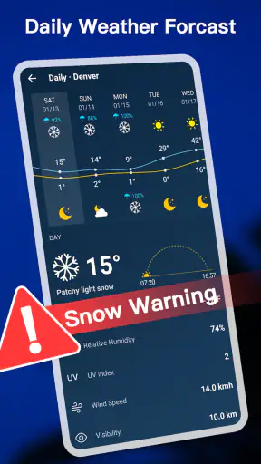 Wetter - Genaue Wetter-App screenshot 5