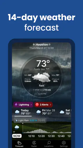 Wetter Live° screenshot 1