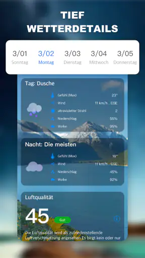 Wetter - Weather live & Widget screenshot 7