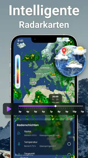 Wetter Radar, Live Radar screenshot 3