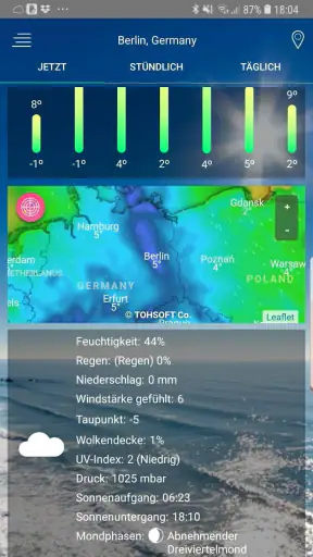 Wettervorhersage App screenshot 3