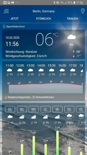 Wettervorhersage App screenshot 9