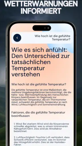 Wetterwarnung: UV•Wind•Widget screenshot 7