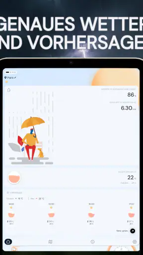 Wetterwarnung: UV•Wind•Widget screenshot 9
