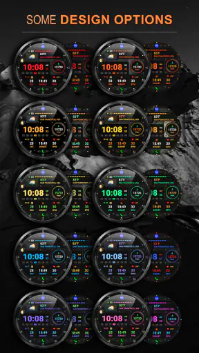 WFP 125 Digital watch face screenshot 10