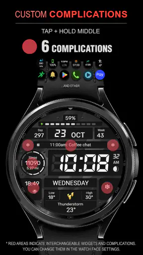 WFP 129 Military watch face screenshot 11