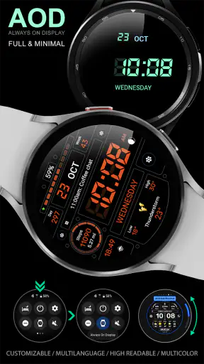 WFP 129 Military watch face screenshot 5