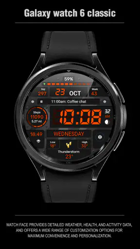 WFP 129 Military watch face screenshot 8