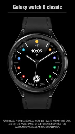 WFP 305 Butterfly watch face screenshot 6