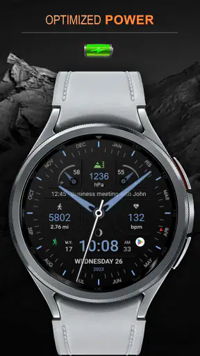 WFP 311 Modern watch face screenshot 7
