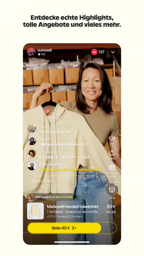 Whatnot: Live Video Shopping screenshot 1